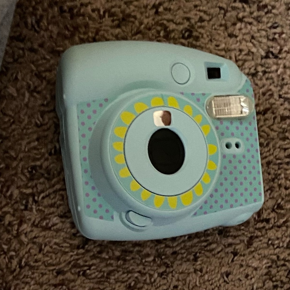 Polaroid with case book and strap